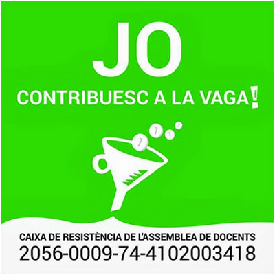 Eix.  Vaga Indefinida dels docents de les Illes