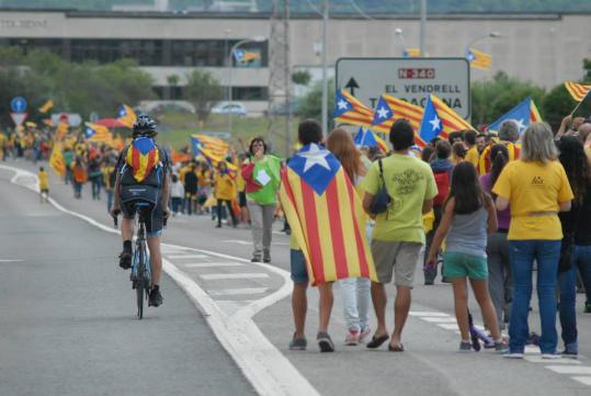 Eix. Via Catalana cap a la Independència al Vendrell