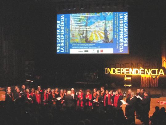 VNG per la Independència. VNG canta per la Independència