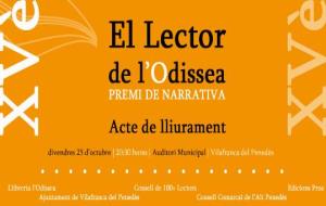 EIX. XVè premi el Lector de l'Odissea