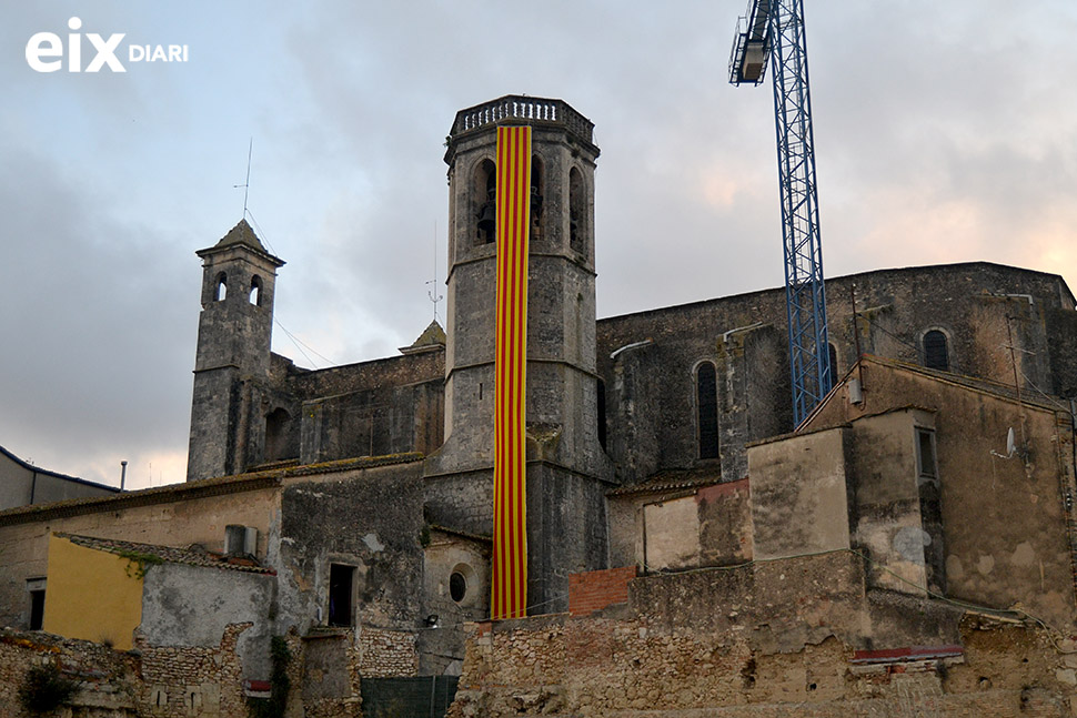 Senyera. Festa Major Arboç 2014