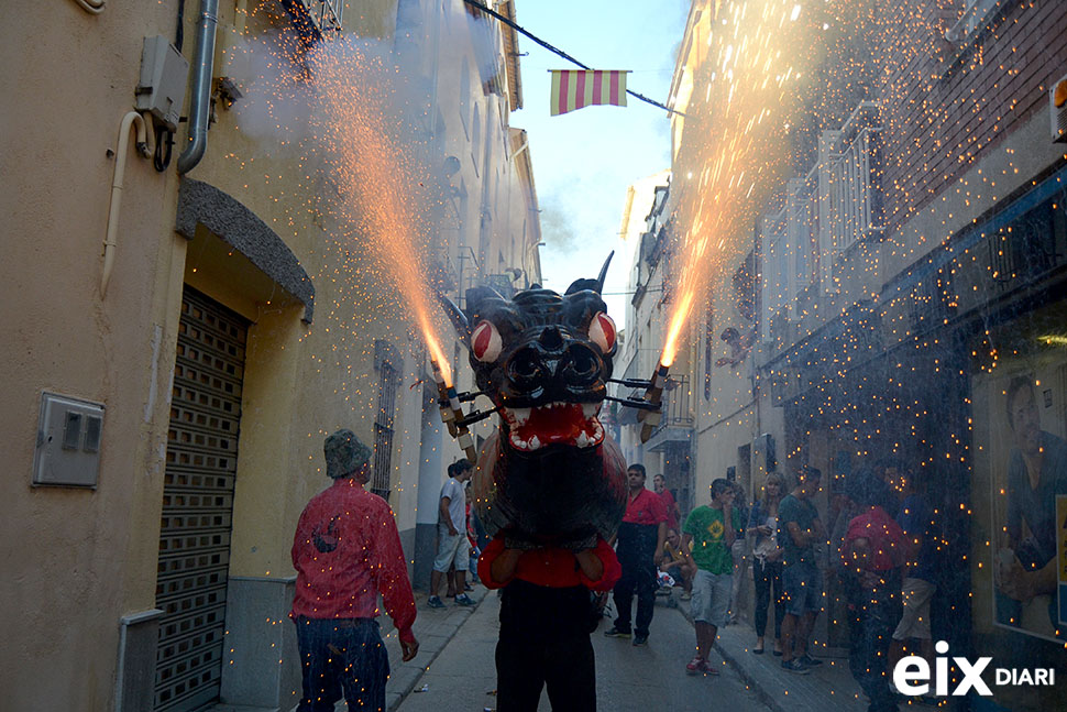 Correfoc. Festa Major Sant Quintí de Mediona