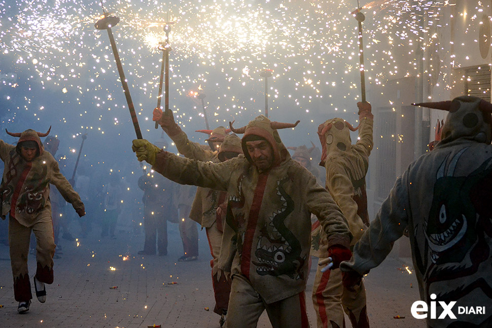 Diables. Festa Major Arboç 2014