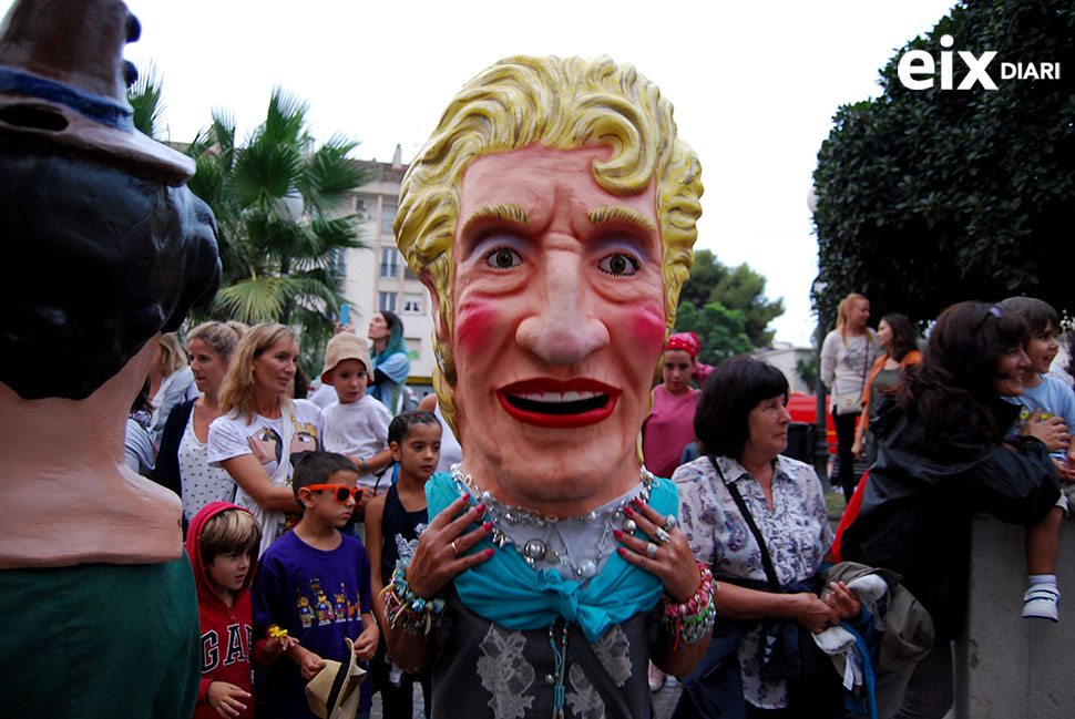 Capgrossos. Festa Major Santa Tecla, Sitges, 2'14