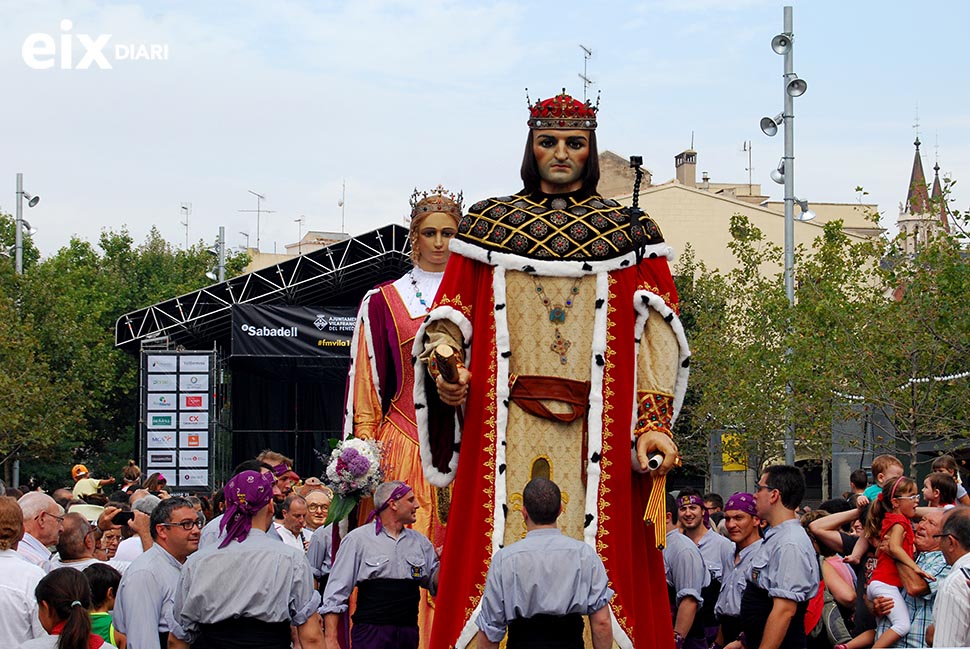 Gegants. Festa Major Vilafranca del Penedès 2014