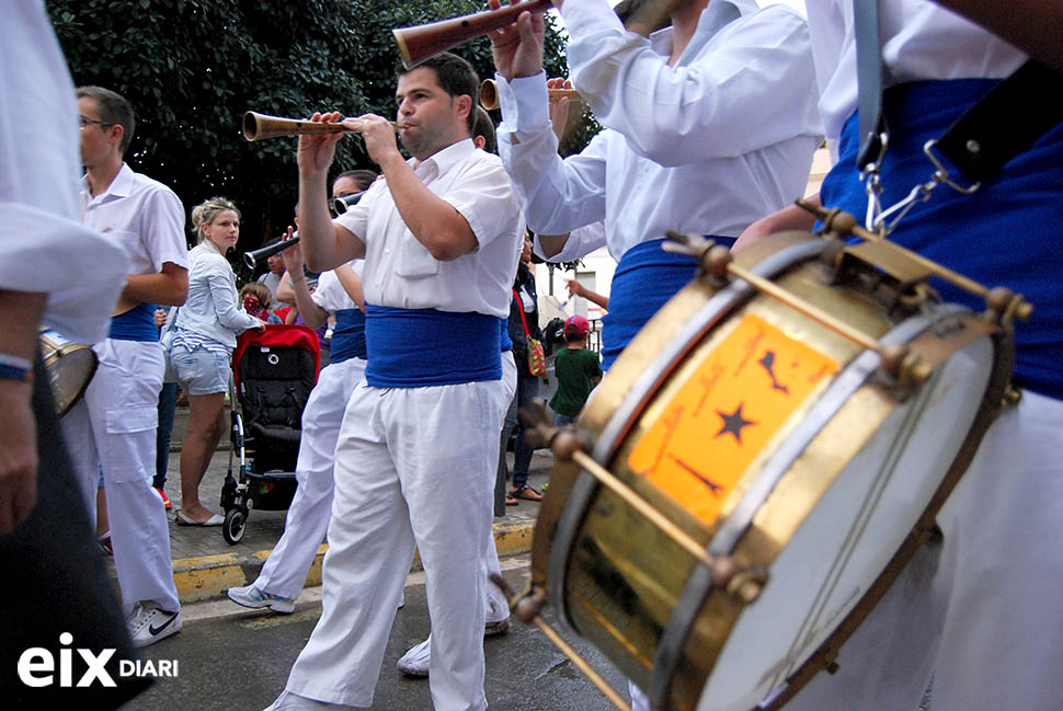 Grallers. Festa Major Santa Tecla, Sitges, 2'14