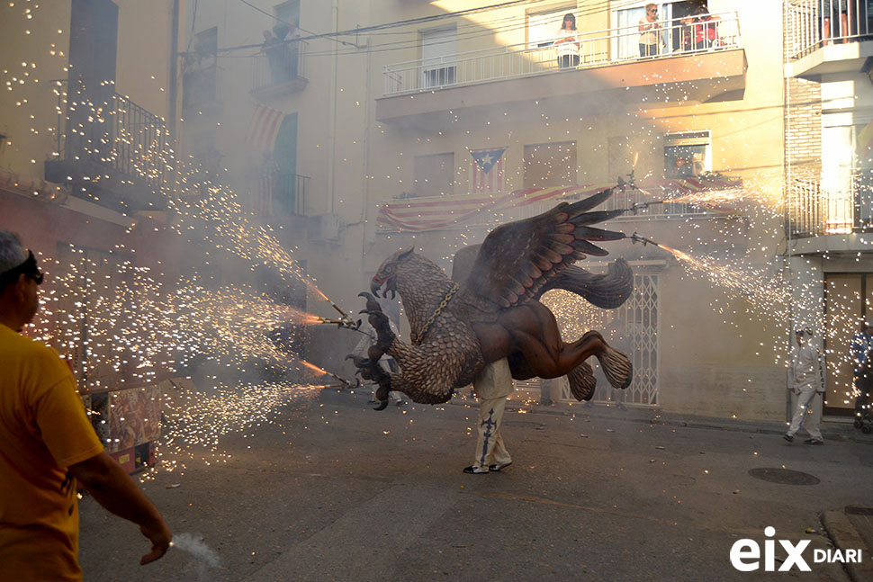 Correfoc. Festa Major Sant Quintí de Mediona