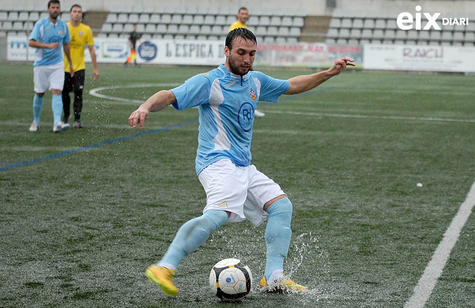 Imatge del partit . CF Vilanova - Torreforta