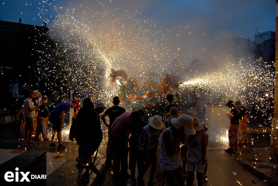 Drac. Festa Major Santa Tecla, Sitges, 2'14