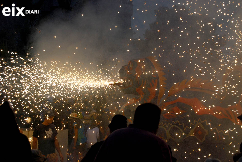 Drac. Festa Major Santa Tecla, Sitges, 2'14