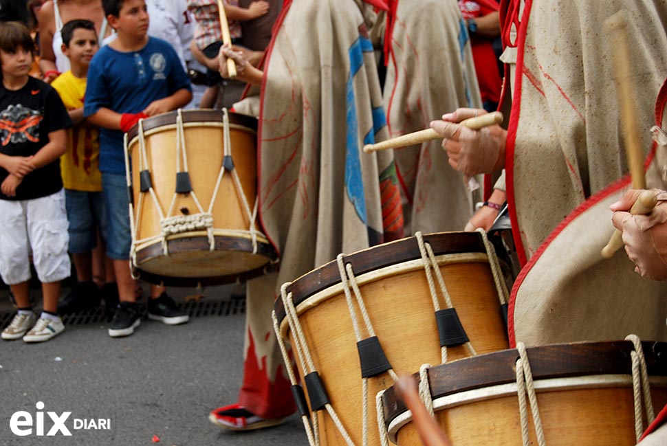 Timbalers. Festa Major Vilafranca del Penedès 2014