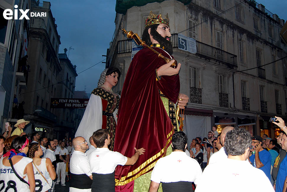 Gegants. Festa Major Santa Tecla, Sitges, 2'14