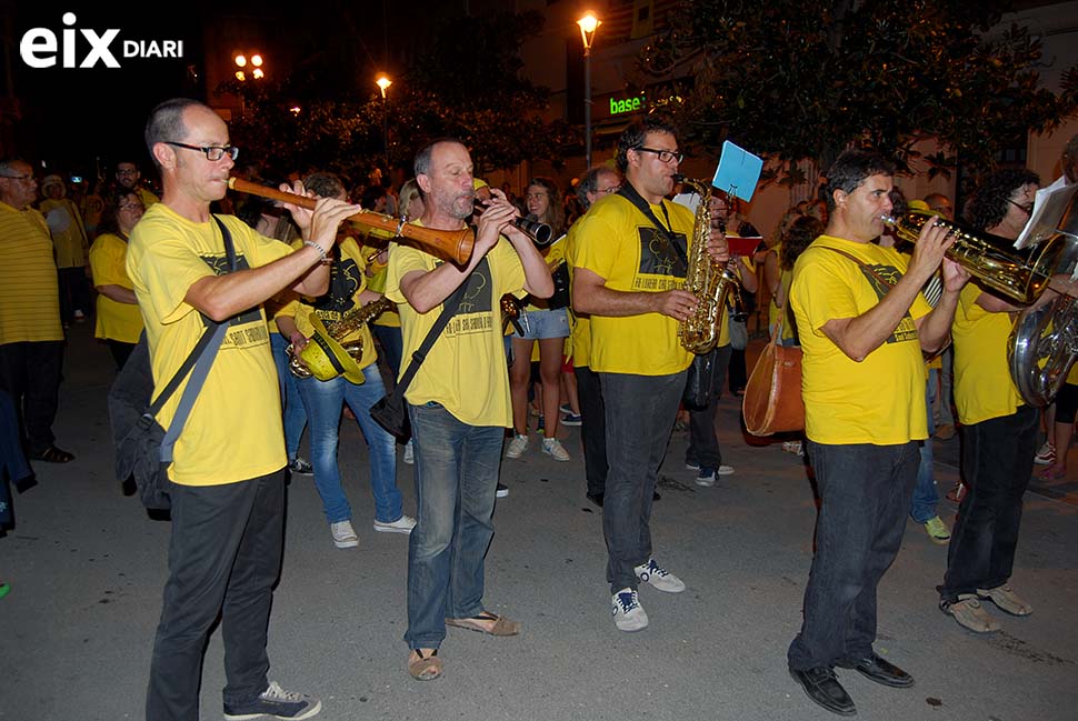 Banda música. Festa de la Fil·loxera, Sant Sadurní 2014