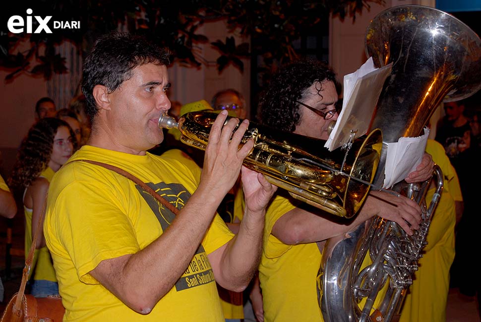 Banda música. Festa de la Fil·loxera, Sant Sadurní 2014