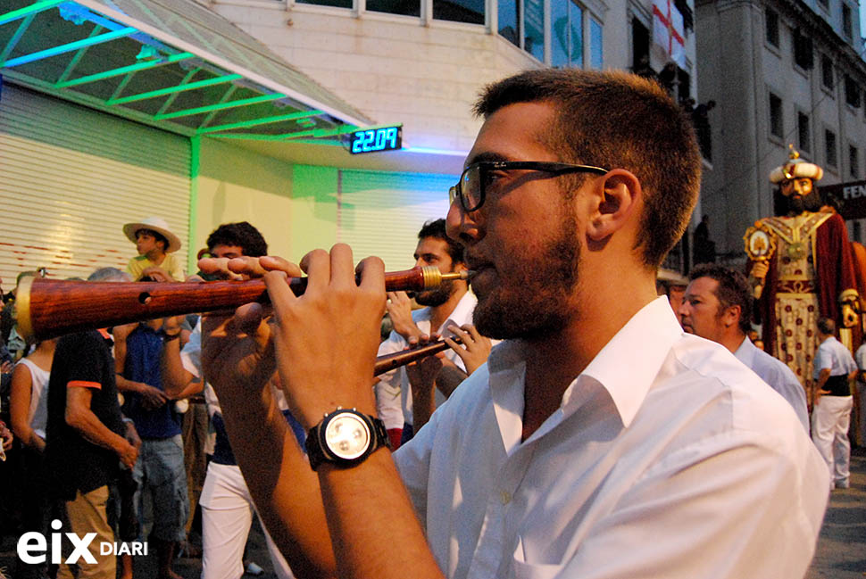 Grallers. Festa Major Santa Tecla, Sitges, 2'14