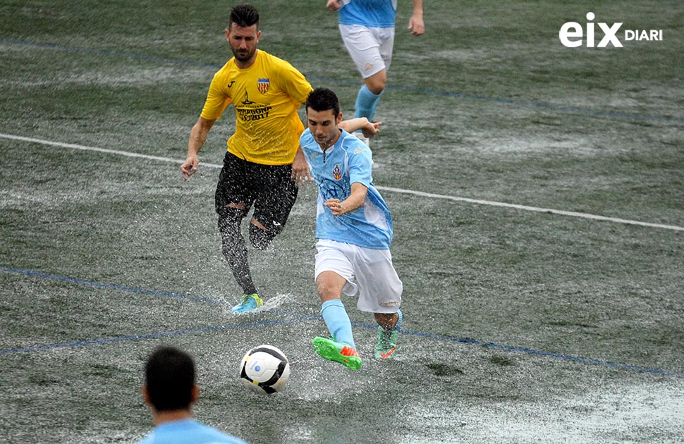 Imatge del partit CF Vilanova - Torreforta. CF Vilanova - Torreforta