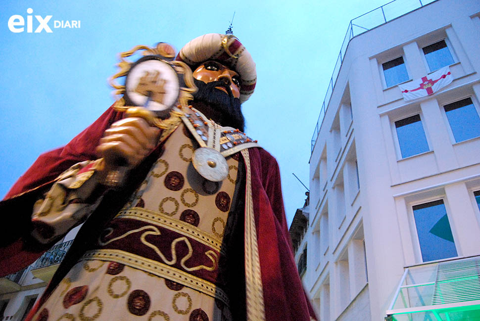 Gegants. Festa Major Santa Tecla, Sitges, 2'14