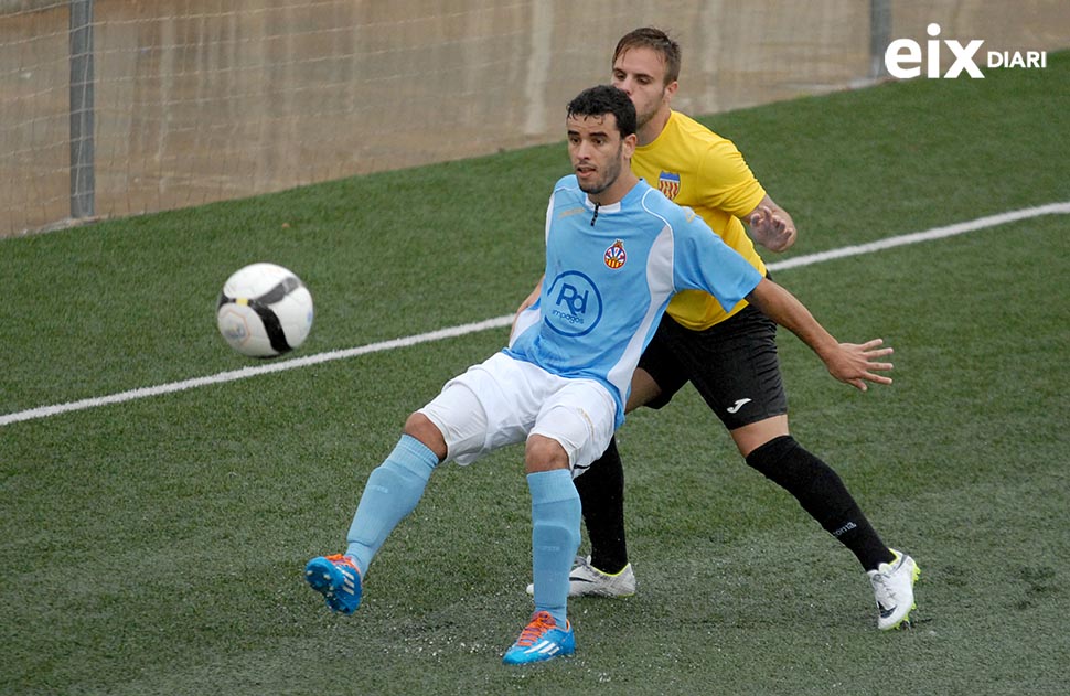 Imatge del partit CF Vilanova - Torreforta. CF Vilanova - Torreforta