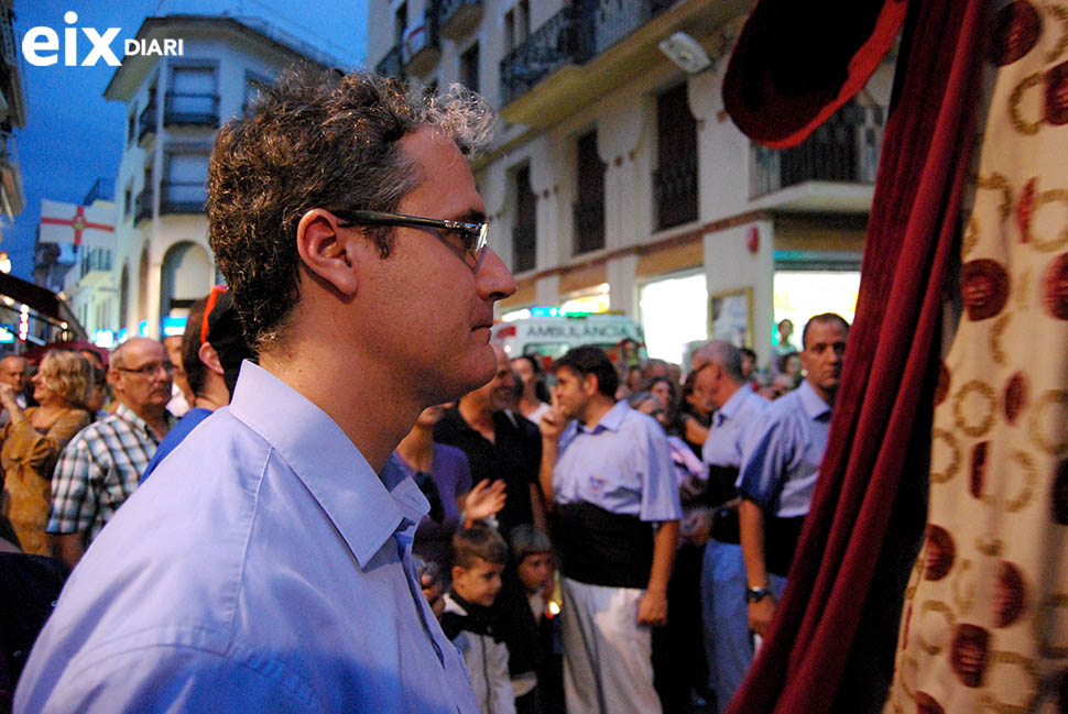 Geganters. Festa Major Santa Tecla, Sitges, 2'14