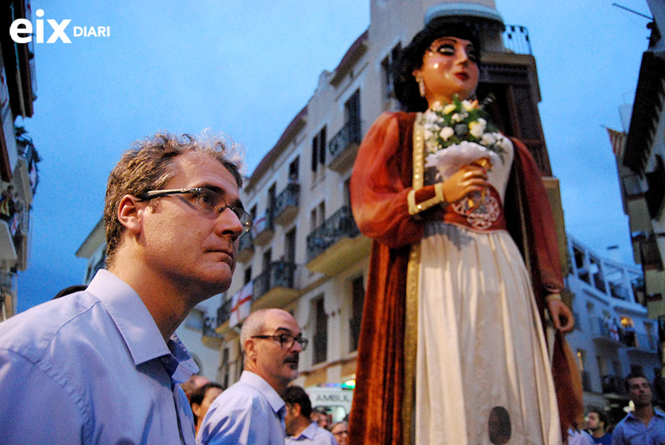 Gegants. Festa Major Santa Tecla, Sitges, 2'14