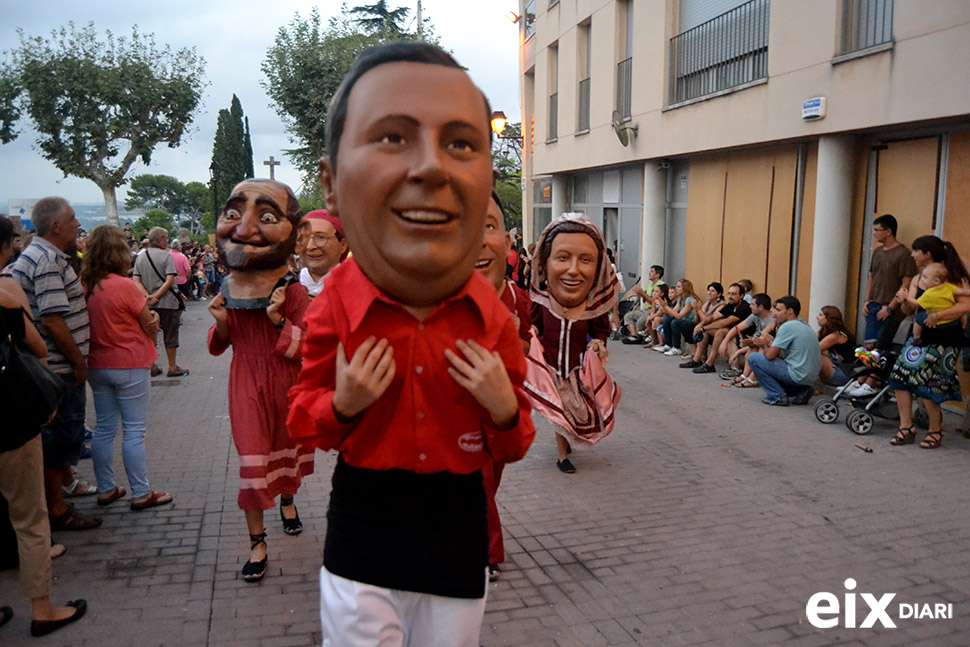 Capgrossos. Festa Major Arboç 2014