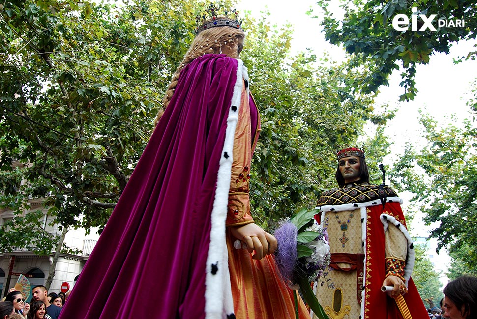 Gegants. Festa Major Vilafranca del Penedès 2014