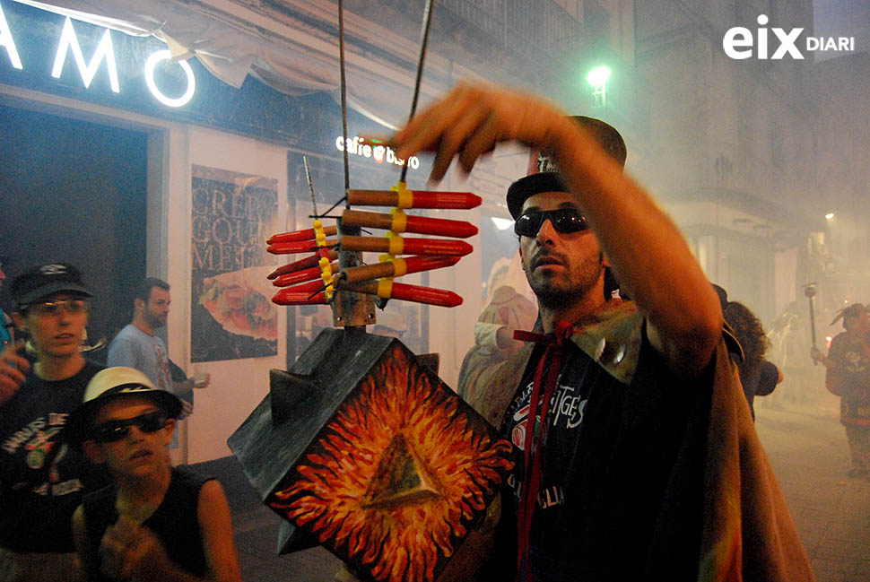 Diables. Festa Major Santa Tecla, Sitges, 2'14