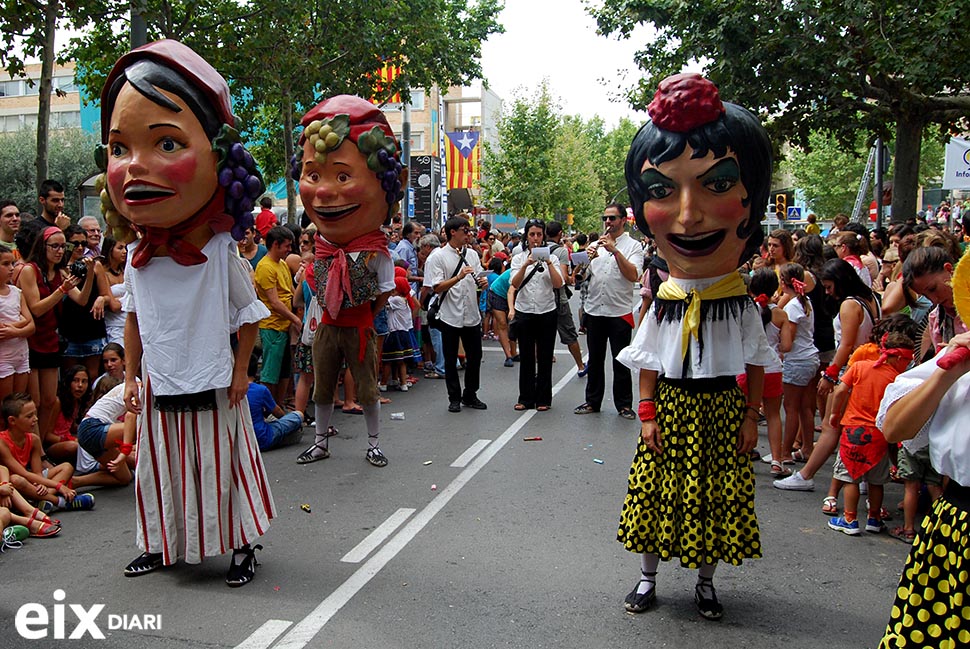 Capgrossos. Festa Major Vilafranca del Penedès 2014