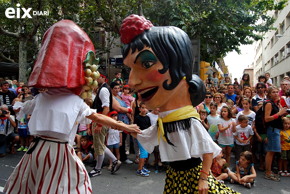 Capgrossos. Festa Major Vilafranca del Penedès 2014