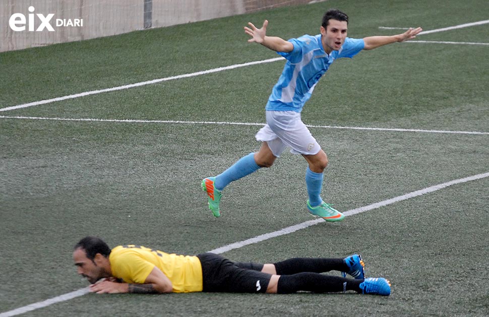 Imatge del partit CF Vilanova - Torreforta. CF Vilanova - Torreforta