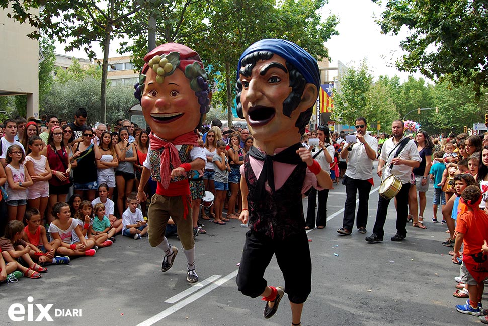 Capgrossos. Festa Major Vilafranca del Penedès 2014