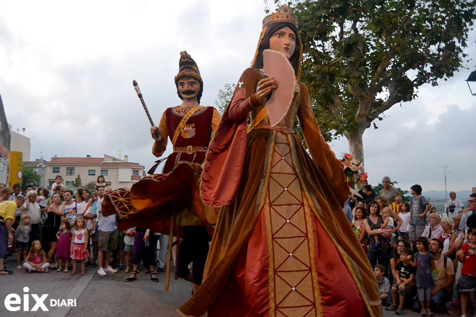 Gegants. Festa Major Arboç 2014