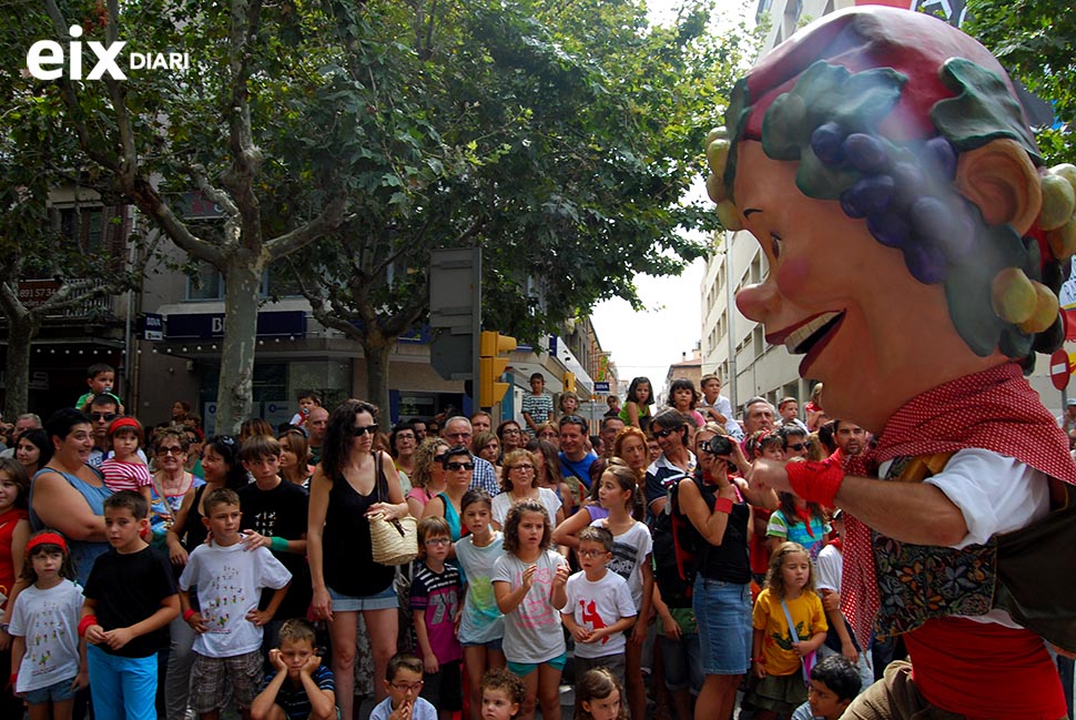 Capgrossos. Festa Major Vilafranca del Penedès 2014