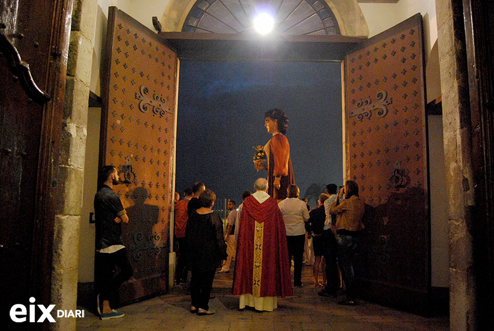 Gegants. Festa Major Santa Tecla, Sitges, 2'14