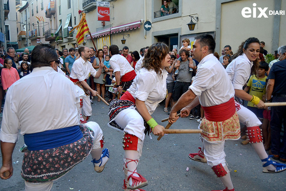 Bastons. Festa Major Sant Quintí de Mediona