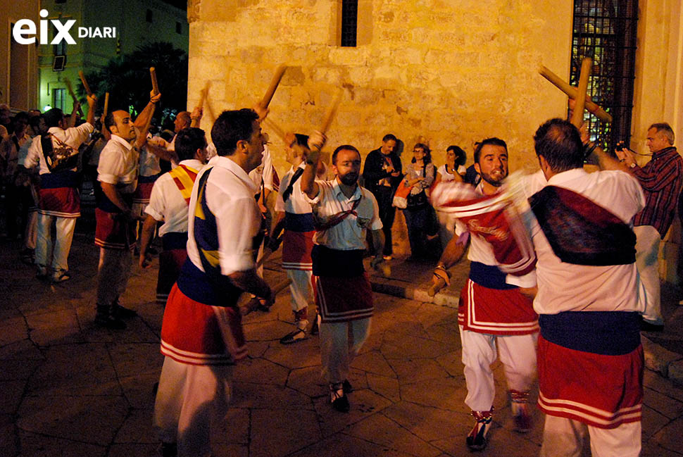 Bastons. Festa Major Santa Tecla, Sitges, 2'14