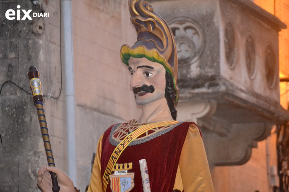 Gegants. Festa Major Arboç 2014