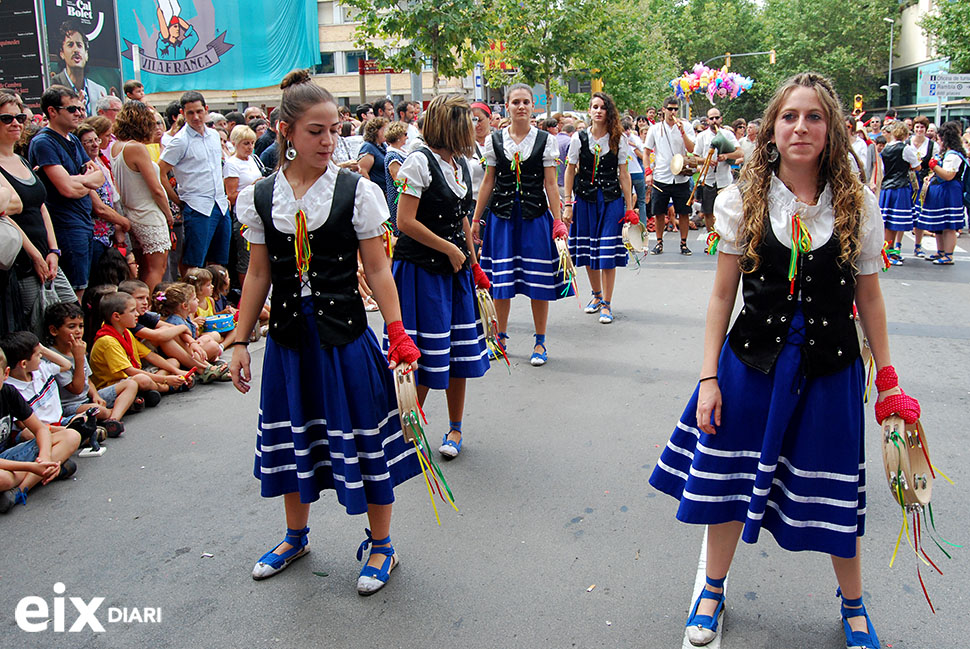 Panderetes. Festa Major Vilafranca del Penedès 2014