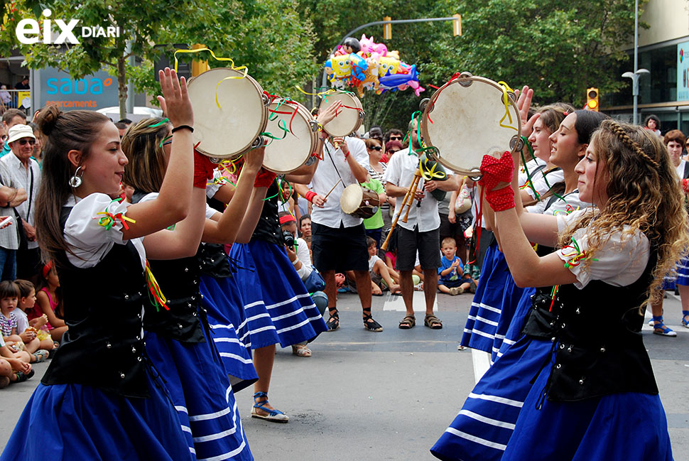 Panderetes. Festa Major Vilafranca del Penedès 2014