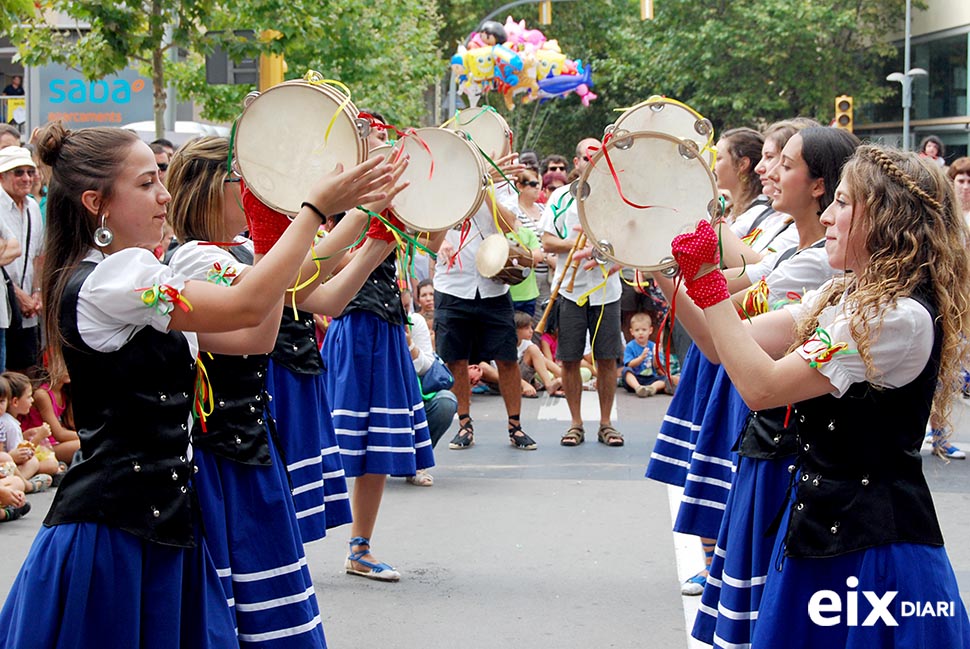 Panderetes. Festa Major Vilafranca del Penedès 2014