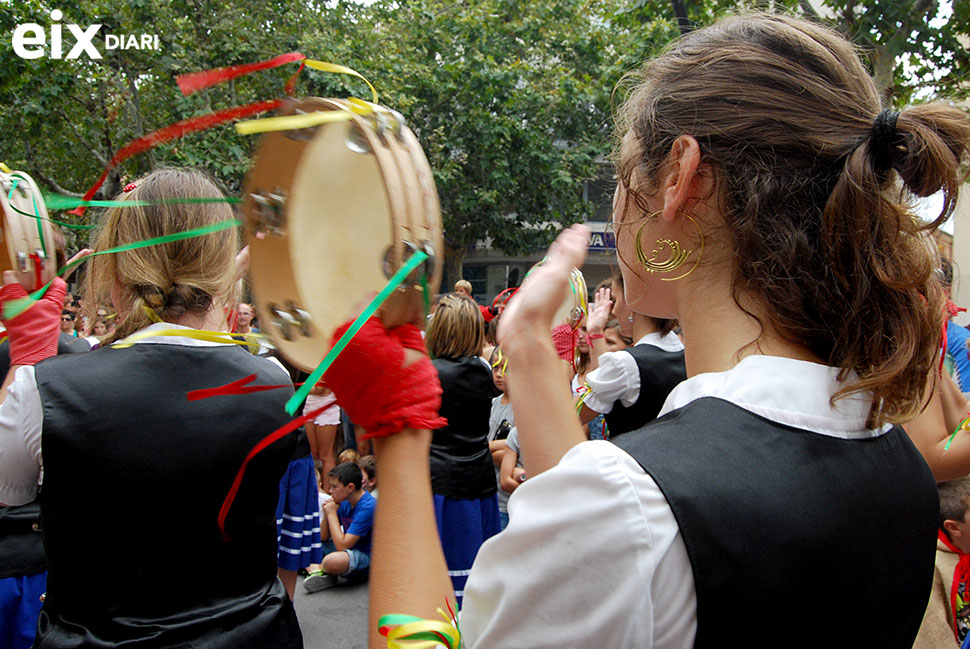 Panderetes. Festa Major Vilafranca del Penedès 2014