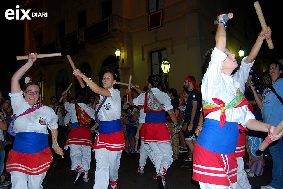 Bastons. Festa Major Santa Tecla, Sitges, 2'14