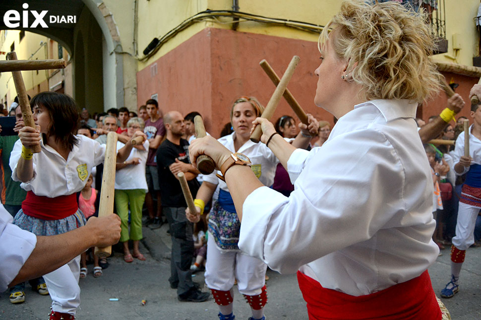 Bastons. Festa Major Sant Quintí de Mediona