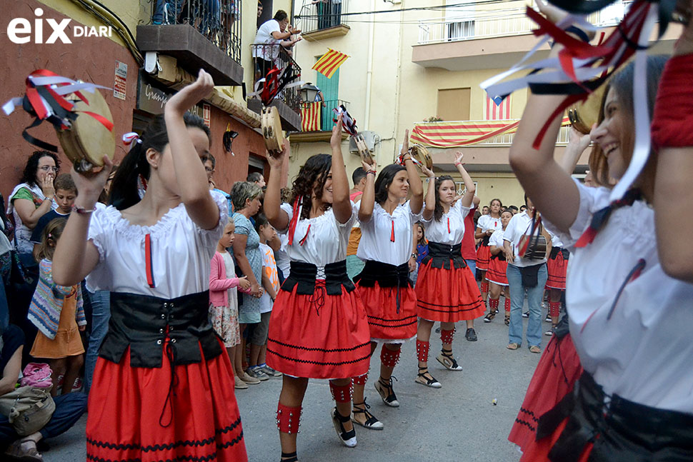 Panderos. Festa Major Sant Quintí de Mediona