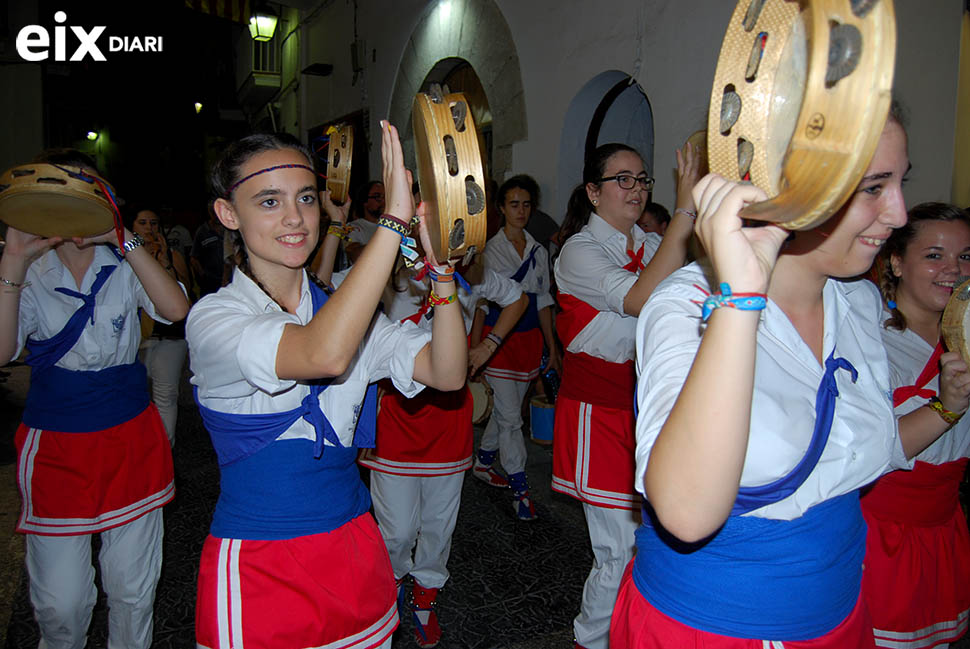 Panderos. Festa Major Santa Tecla, Sitges, 2'14