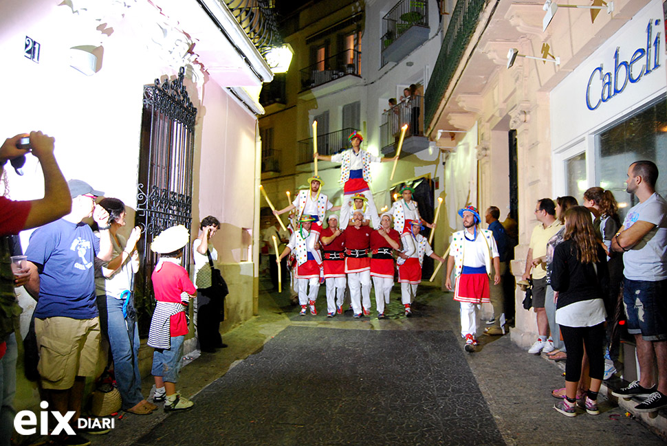Moixiganga. Festa Major Santa Tecla, Sitges, 2'14