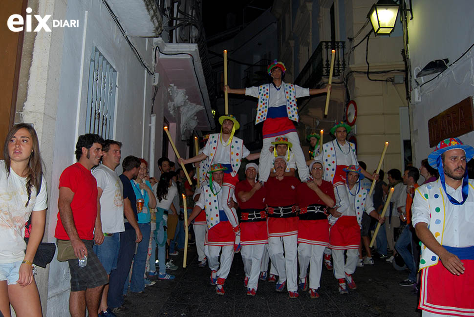 Moixiganga. Festa Major Santa Tecla, Sitges, 2'14
