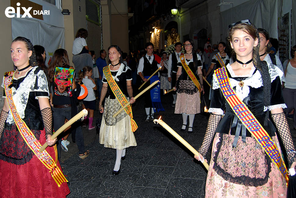 Pubilles. Festa Major Santa Tecla, Sitges, 2'14