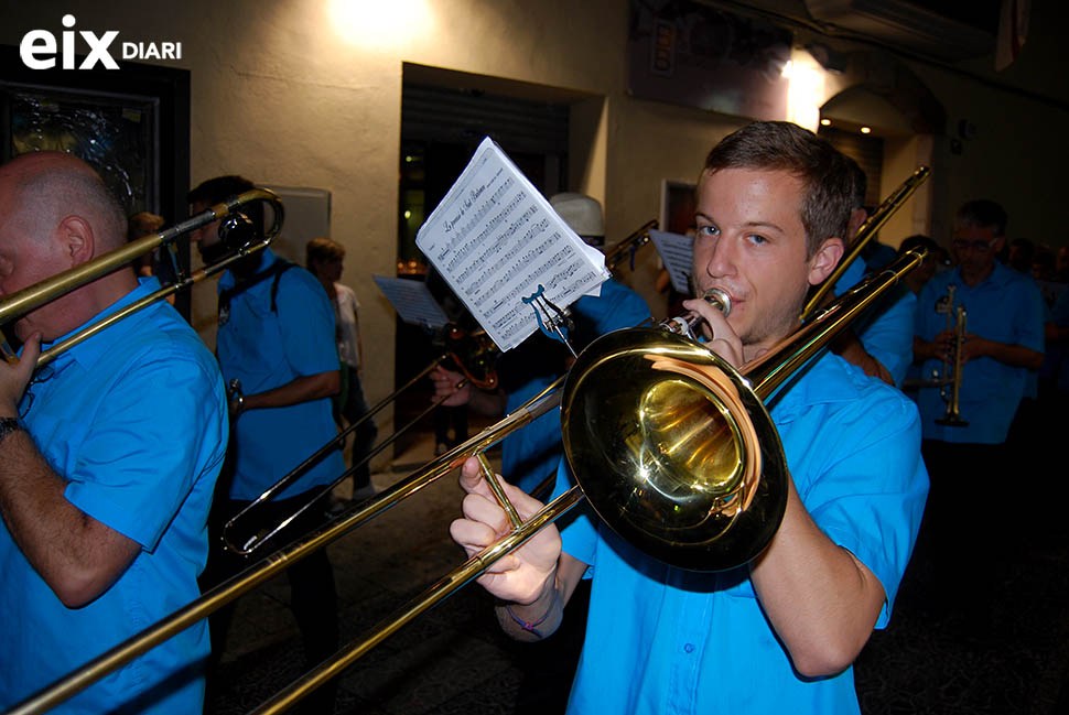 Banda música. Festa Major Santa Tecla, Sitges, 2'14