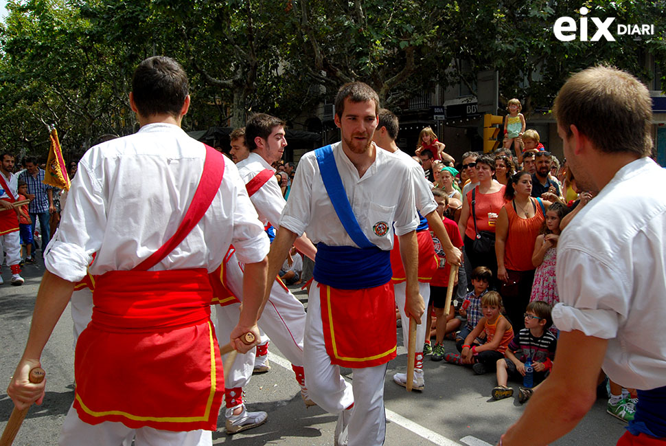 Bastons. Festa Major Vilafranca del Penedès 2014